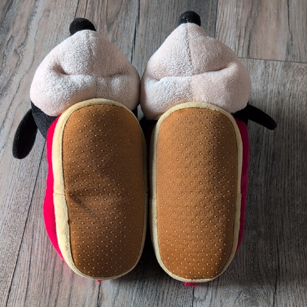 DISNEY Blue and Red Mickey Mouse Toddler Slippers - Picture 5 of 6